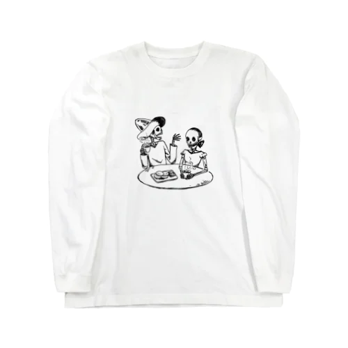 スカル夫婦 Long Sleeve T-Shirt