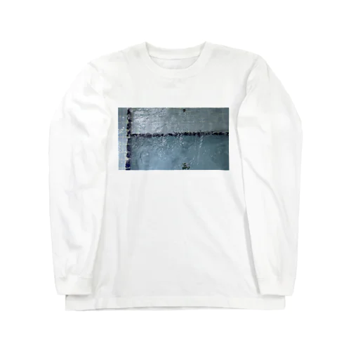 薬湯＆看板 Long Sleeve T-Shirt