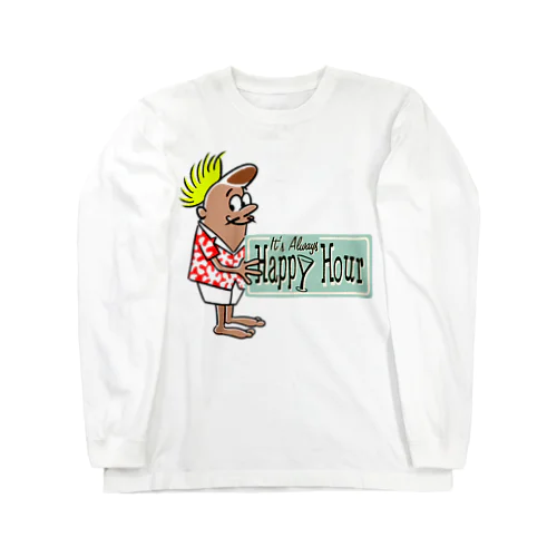 Always Happy Hour ロングスリーブTシャツ