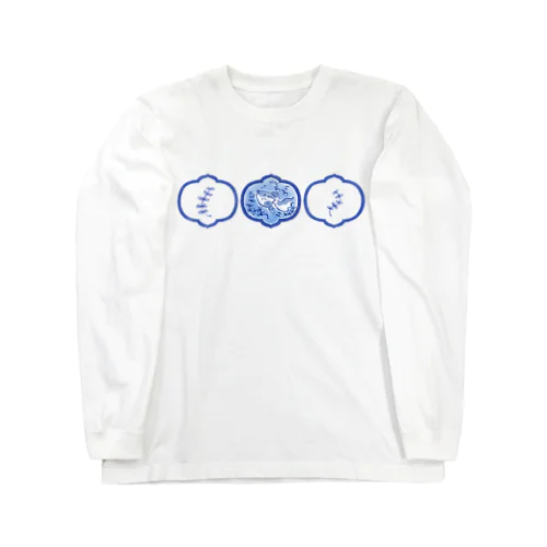 藍色金魚 Long Sleeve T-Shirt