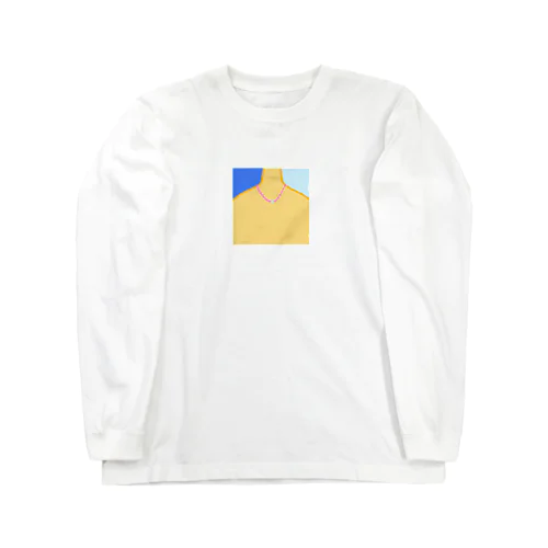 アシンメトリー Long Sleeve T-Shirt