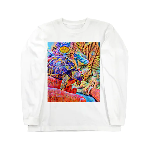 手乗りカメオくん Long Sleeve T-Shirt