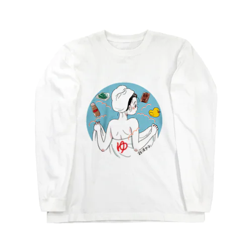 銭湯女子・Tシャツ Long Sleeve T-Shirt