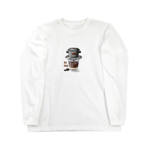 ベトナムコーヒー Long Sleeve T-Shirt