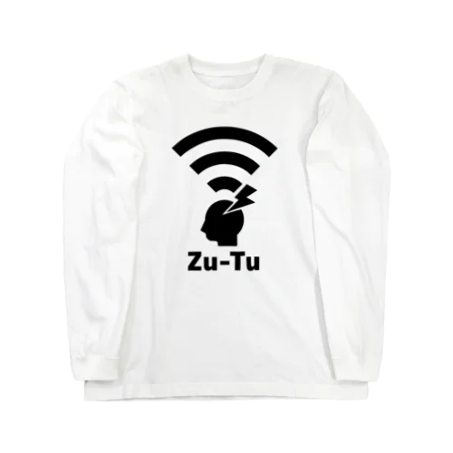 Zu-Tu(頭痛)受信中 ロングスリーブTシャツ