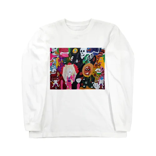 狐と狸の化かし合い Long Sleeve T-Shirt