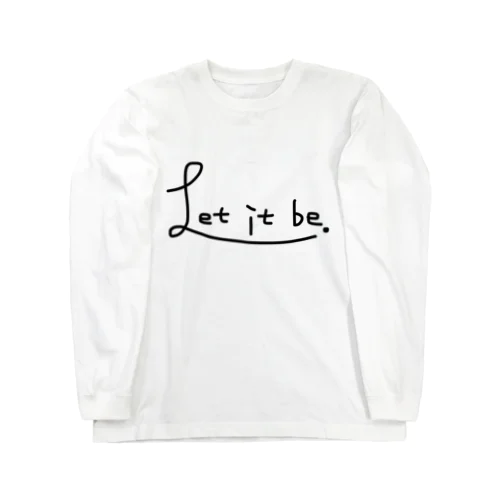 Let it be.グッズ ロングスリーブTシャツ