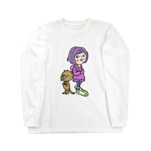 きゃっと＆がぁる Long Sleeve T-Shirt