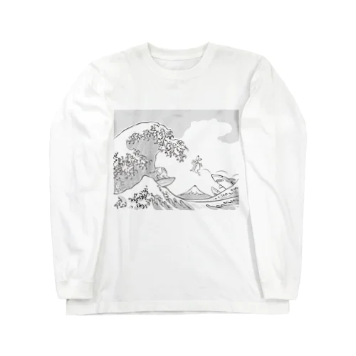 GIGA「冨嶽の白兎」 Long Sleeve T-Shirt