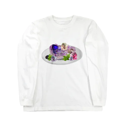 鉱物ケーキ(切り抜き) Long Sleeve T-Shirt