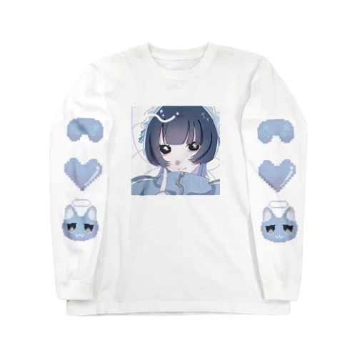 サブカル地雷女子袖プリント有 Long Sleeve T-Shirt