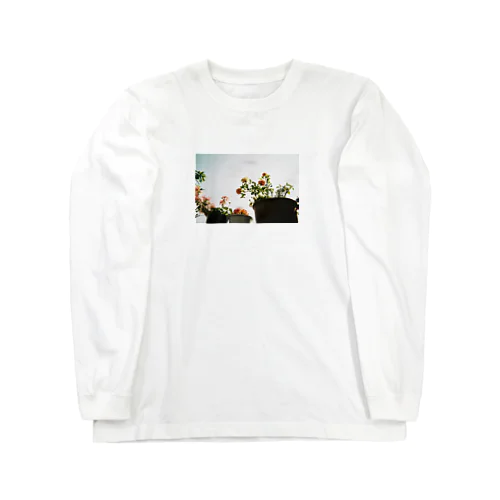 日差しの中の花 Long Sleeve T-Shirt