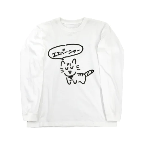 エスパーねこ ロングスリーブTシャツ