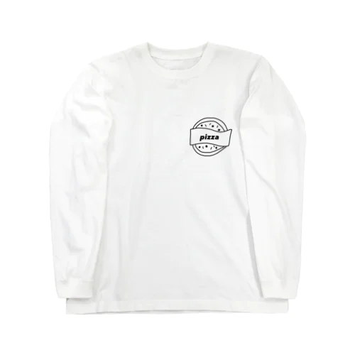 ピザ Long Sleeve T-Shirt