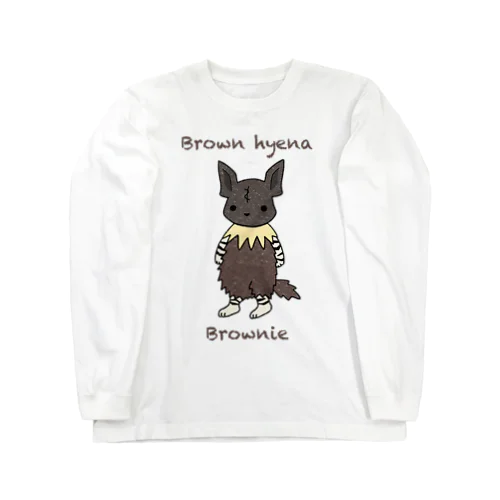 カッショクハイエナのブラウニー Long Sleeve T-Shirt