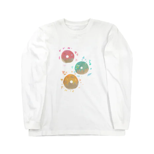 カラフルドーナツ Long Sleeve T-Shirt