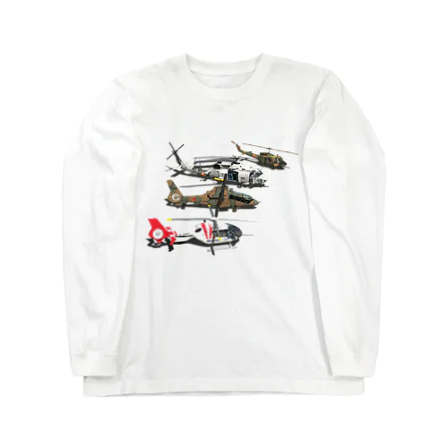 4heli2 ロングスリーブTシャツ