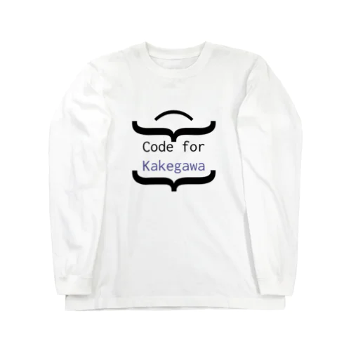 Code for Kakegawa Logo Goods Long Sleeve T-Shirt