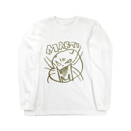 怒りのマル.カーキぽい Long Sleeve T-Shirt