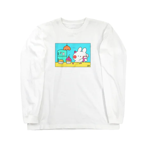 make a cake ビビッド Long Sleeve T-Shirt