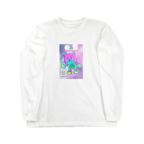 だいじょうぶ。くま。カラー。 Long Sleeve T-Shirt