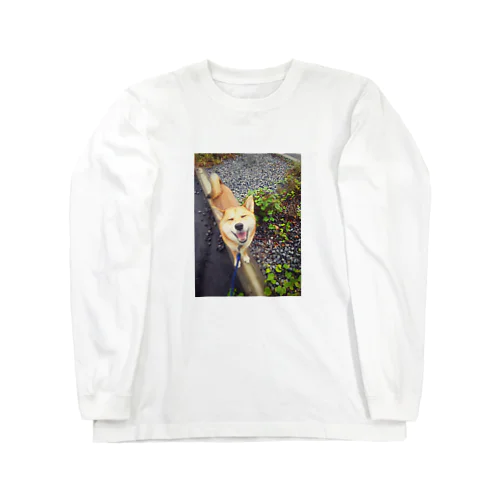 柴犬ご機嫌 Long Sleeve T-Shirt