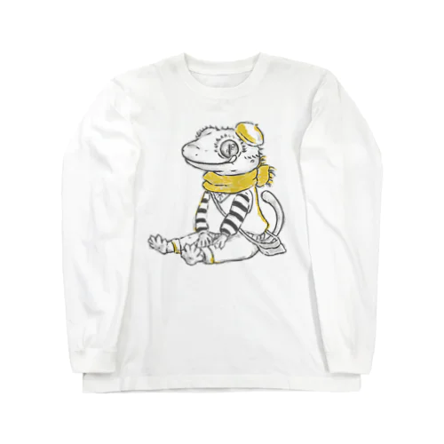 クレステッドゲッコーさん  Long Sleeve T-Shirt