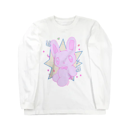 ✩△ poppin bunny ♡✩ ロングスリーブTシャツ