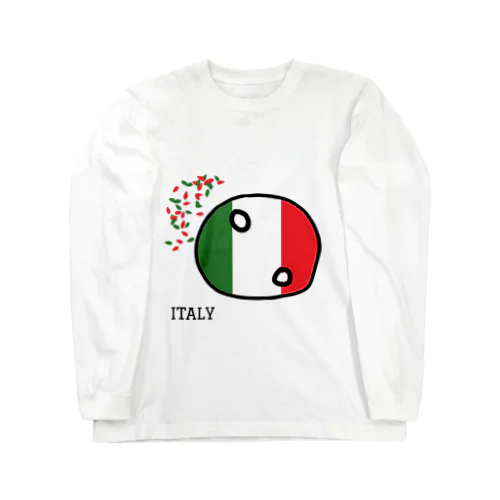 いたりあ（ITALY） ロングスリーブTシャツ