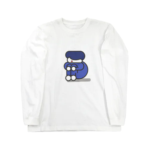 体育座りの人 Long Sleeve T-Shirt