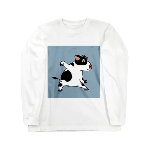 牛くんの太極拳　B Long Sleeve T-Shirt