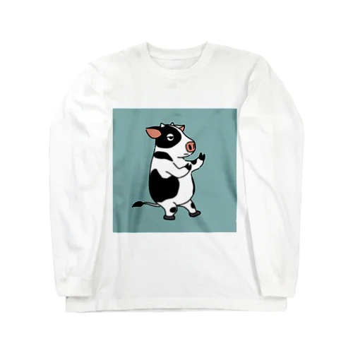 牛くんの太極拳　D Long Sleeve T-Shirt