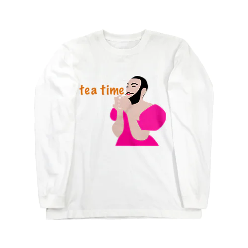 tea time Long Sleeve T-Shirt