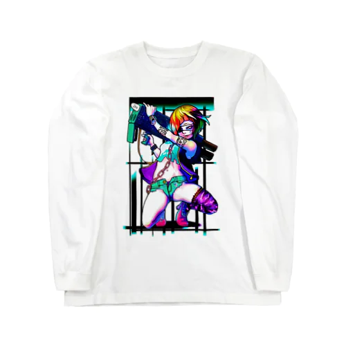 ランチャーガール Long Sleeve T-Shirt