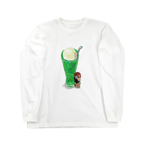 ラムちゃんとクリームソーダ Long Sleeve T-Shirt