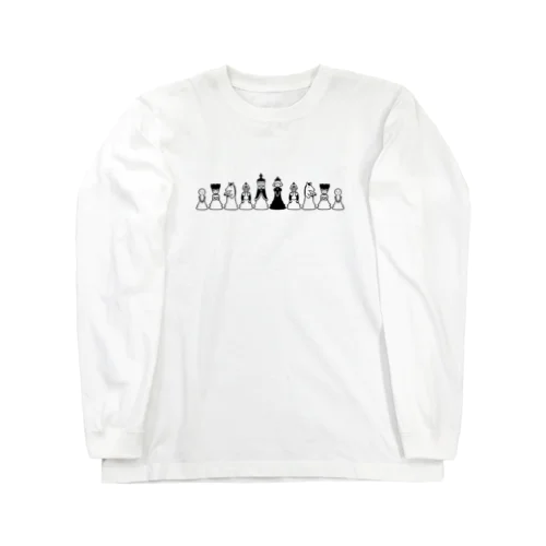 チェス一族 Long Sleeve T-Shirt