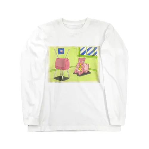 カウチポテトくまちゃん Long Sleeve T-Shirt