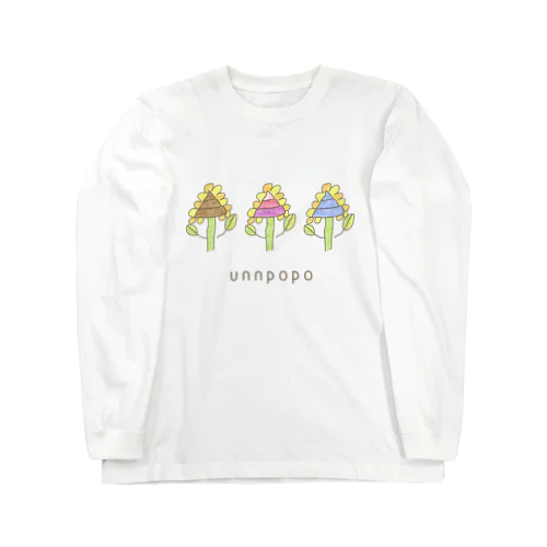 unnpopo ｳﾝﾎﾟﾎﾟ ロングスリーブTシャツ