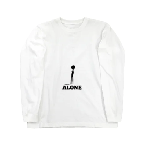 ALONE ロングスリーブTシャツ