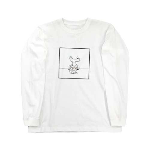さかだちしてるおんなのこ Long Sleeve T-Shirt