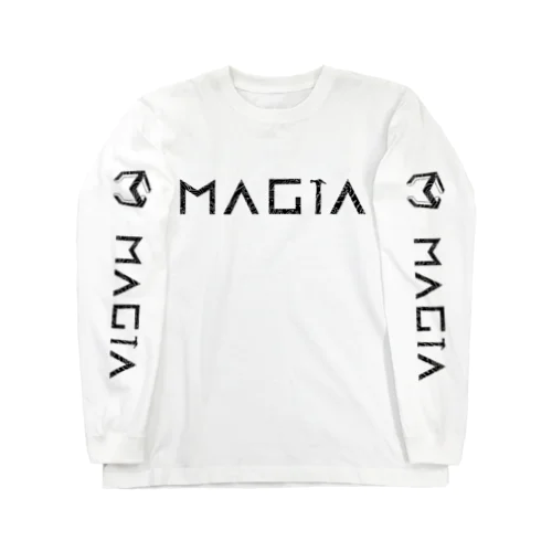 MAGIA longT ペイズリー/ブラック ロングスリーブTシャツ