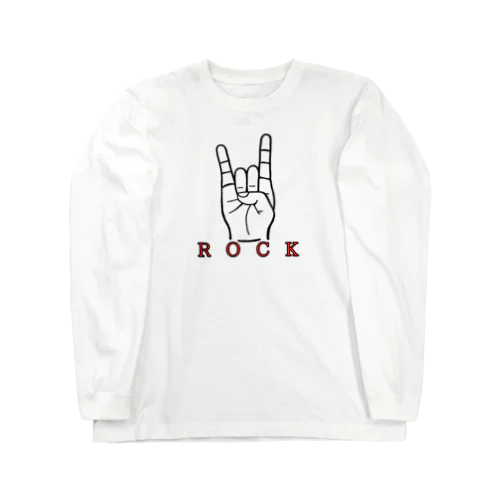 ROCK ロングスリーブTシャツ