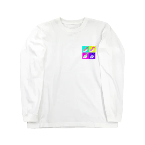 neo shrimp sushi Long Sleeve T-Shirt