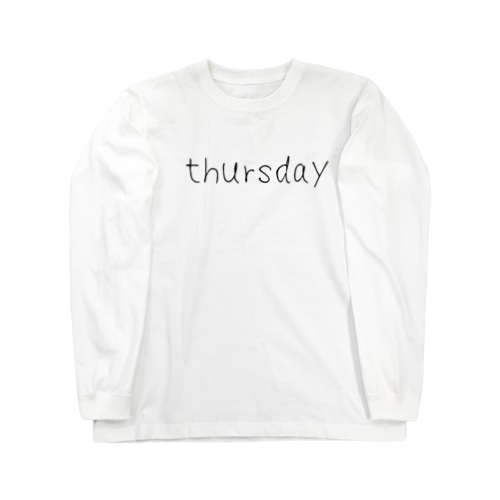 好きな日　火曜日 Long Sleeve T-Shirt