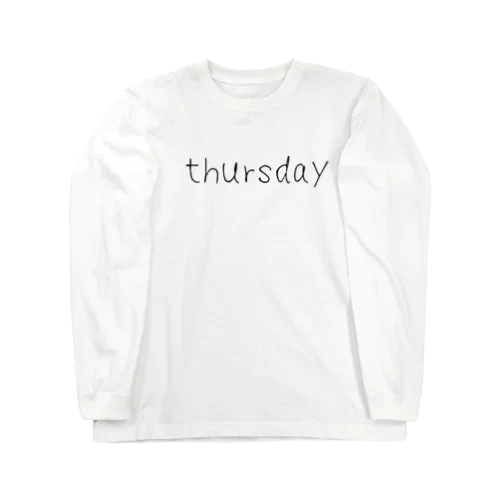 好きな日　火曜日 Long Sleeve T-Shirt