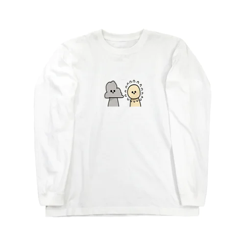 モジャモジャと汗っかき Long Sleeve T-Shirt