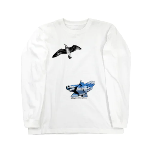 Bird Shadow Long Sleeve T-Shirt