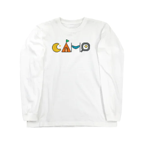 ドット絵ロゴ　CAMP Long Sleeve T-Shirt