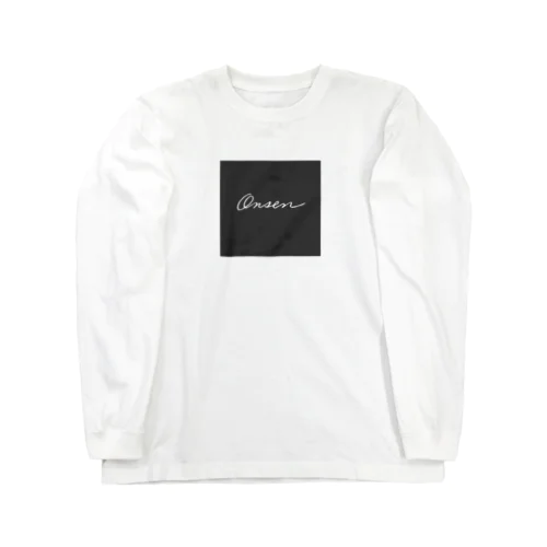 Onsen（square） Long Sleeve T-Shirt