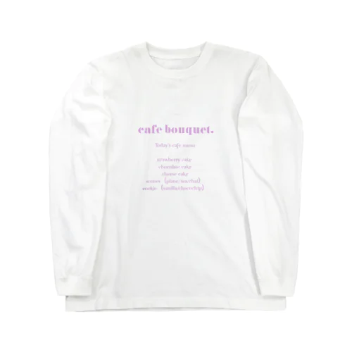 bouquetデザインロゴ Long Sleeve T-Shirt